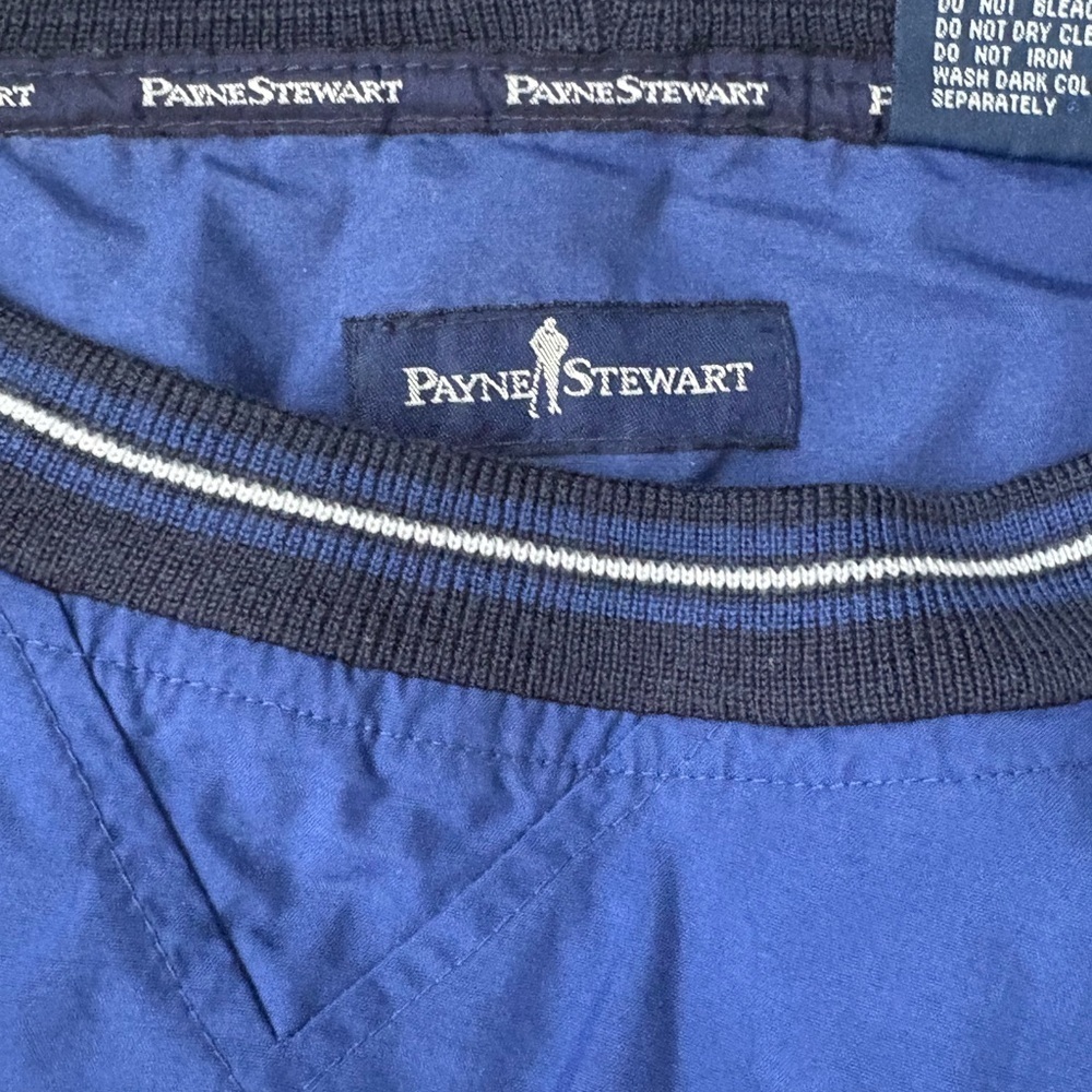 Men's Vintage Payne Stewart Blue Jersey Shirt - Picture 4 of 5